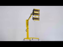 Lampada da forno nella sala verniciatura da forno