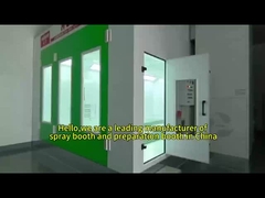 Spruzzare sia e cabina di preparazione