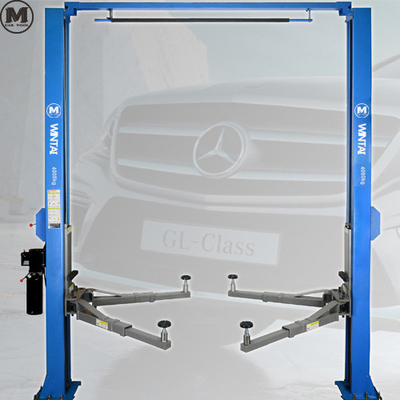 1850 mm altezza 2 post ascensore automatico 380V sicurezza con 5 tonnellate di capacità