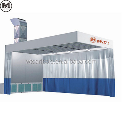 4KW Centrifugal Fan Intake Bus Spray Booth per la preparazione di vernici auto