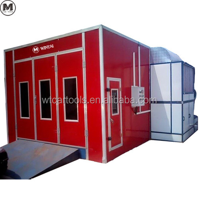 LED Light SUV Car Spray Booth 6900*3900*2650mm con filtro di scarico in fibra di vetro
