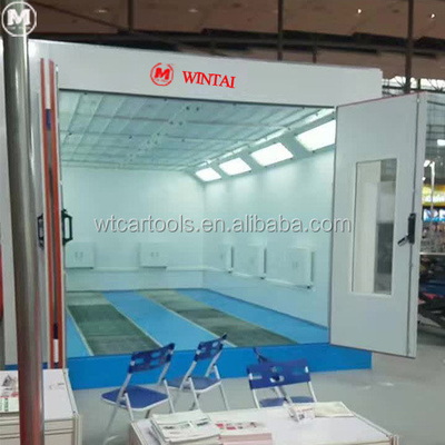 LED Light SUV Car Spray Booth 6900*3900*2650mm con filtro di scarico in fibra di vetro