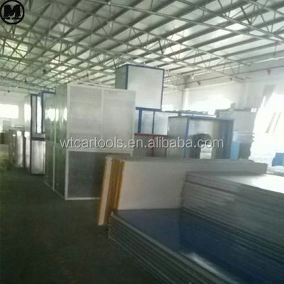 LED Light SUV Car Spray Booth 6900*3900*2650mm con filtro di scarico in fibra di vetro