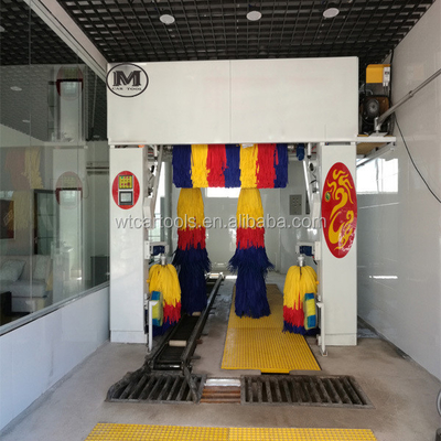 Acciaio inossidabile lavaggio auto completamente automatico con canale lunghezza 7500 mm