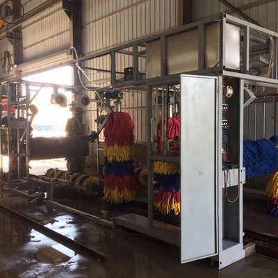 Lavatrice automatica di tipo gantry con asciugatrici opzionali e spruzzo di cera di schiuma