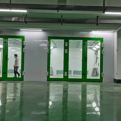 48 lampadine a LED e ventilatore di scarico da 7,5 kW CE Approved Spray Booth per la verniciatura automobilistica