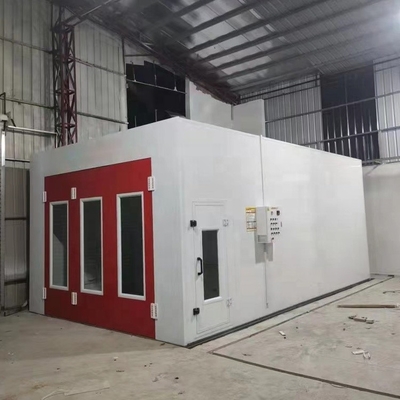 48 lampadine a LED e ventilatore di scarico da 7,5 kW CE Approved Spray Booth per la verniciatura automobilistica