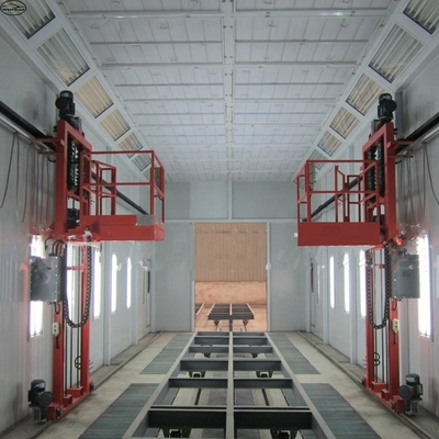 Cisterna di spruzzo per camion a bruciatore diesel 220V 39KW con luci a LED e ventilatori da 11KW