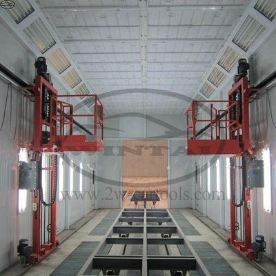 30m Industrial Paint Booth Customisable 380V Diesel Heating per autobus e camion