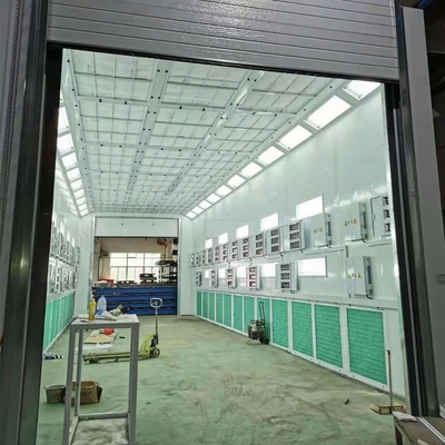 30m Industrial Paint Booth Customisable 380V Diesel Heating per autobus e camion