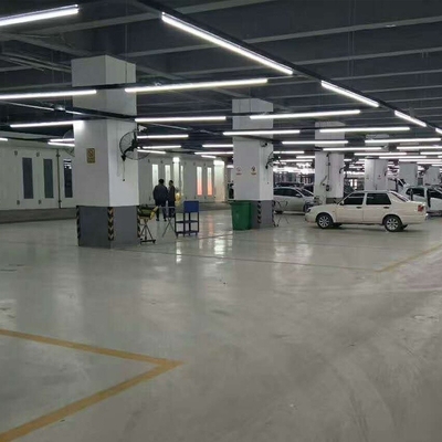 Casella di spruzzo per autoveicoli di tipo permanente per la verniciatura pulita e precisa