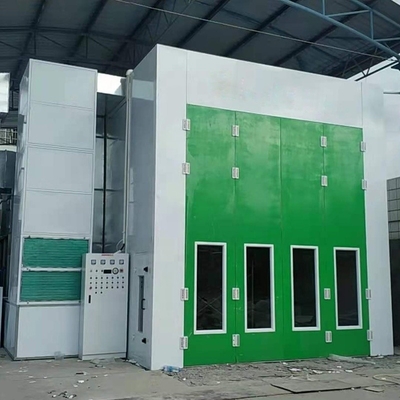 15m Truck Painting Room 2024 CE Approved Bus Spray Booth con velocità dell'aria m/s di 0.2-0.3