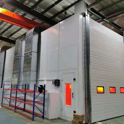 25m Truck Spray Booth con Rockwool Wallboard e vari senza velocità di carico