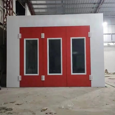 12kw Power Automotive Paint Booth con 20000m3 di flusso d'aria e nessuna velocità di carico