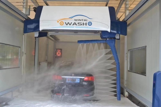 Lavatrice di auto senza spazzole con braccio singolo con installazione W tra 3350 mm e 3686 mm