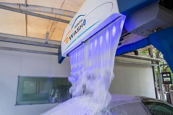 Lavatrice di auto senza spazzole con braccio singolo con installazione W tra 3350 mm e 3686 mm