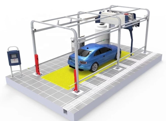 Lavatrice automatica di auto Sistema di lavaggio auto a braccio singolo con potenza di uscita 1500W