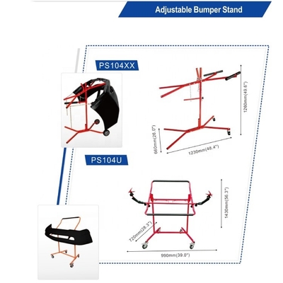 Pieghevoli supporti di vernice per porte per automobili struttura compatta e facile installazione