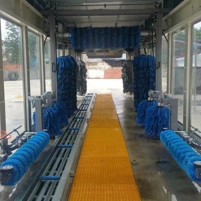 AC380V Automazione del lavaggio delle automobili tunnel Machine 0.9Mpa Pressione dell'aria con elevato flusso d'aria