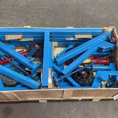 Capacità di sollevamento di 6000 libbre 2 * 12 tonnellate pannello della carrozzeria dell'auto Stands 5,0 mm spessore di acciaio