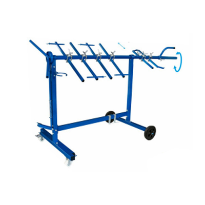 Alta stabilità Multi Angolo Auto Paint Rack Rimuovibile Con Capacità 34kg