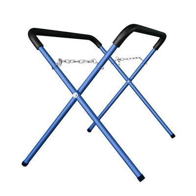 120*40*10cm Folding Bumper Paint Stand 8kg Blue Auto Body Panel Stand