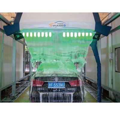 Lavatrice di auto senza contatto con dimensioni 7500*3500*3200mm e potenza totale 16KW Lavatrice di auto senza contatto ad alta pressione Lavatrice di auto domestica senza contatto