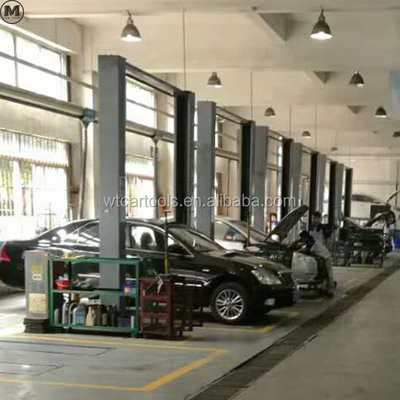 5000KGS 380v 2 Post Car Hoist Doppio cilindro idraulico Per SUV Minibus