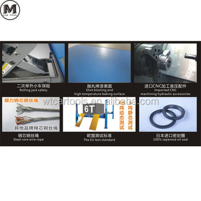 Capacità di sollevamento 4000 kg 4 Post Car Lift 4720mm Lunghezza 2.2KW Potenza del motore