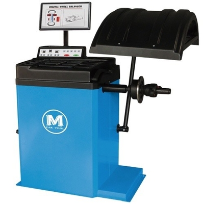 110V Potenza Display Digitale Car Pneumatic Balancing Machine per il bilanciamento economico