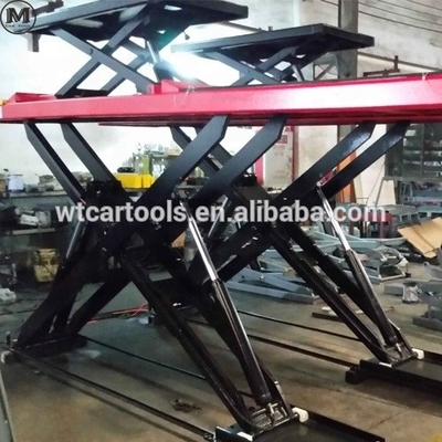 45 secondi Tempo di sollevamento forbice ascensore per auto portatile per attrezzature da garage 3,5 tonnellate