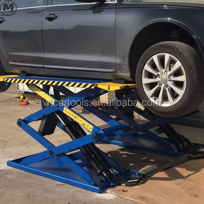61"/1550mm Lunghezza piattaforma 3 tonnellate ascensore auto portatile con doppio cilindro