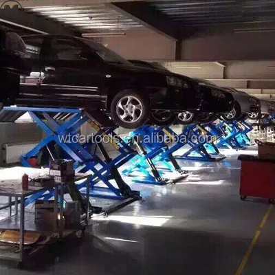 61"/1550mm Lunghezza piattaforma 3 tonnellate ascensore auto portatile con doppio cilindro