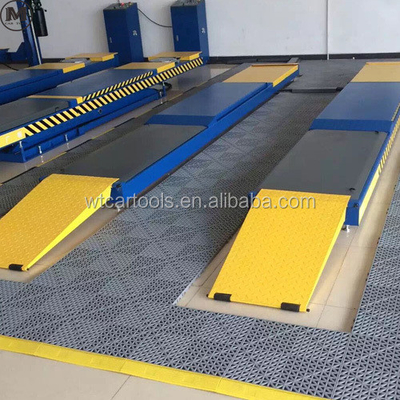 Tipo di ascensore per auto portatile idraulico personalizzato con allineamento delle ruote