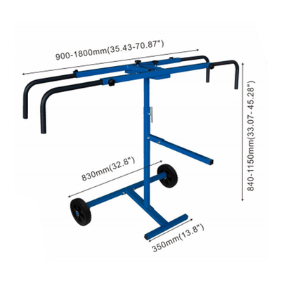 88*30,5*11cm Regolabile per la verniciatura automobilistica per la lucidatura del paraurti