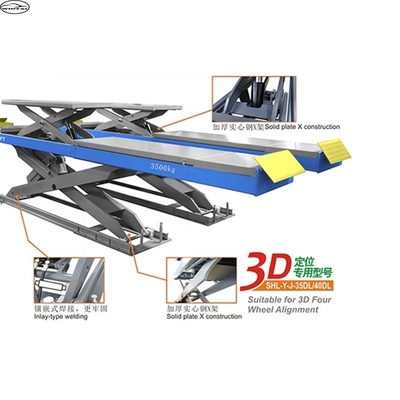 Risparmio di spazio Mozziere Trasportabile Autolift 3500kg Capacità di sollevamento Per i garage