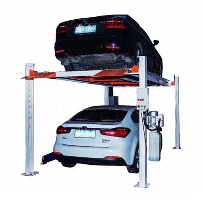 Sollevatore per parcheggio a quattro montanti per ascensore per veicoli, quantità di carico 12 unità, basso costo di manutenzione
