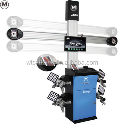 Macchina di allineamento automobilistico ad alta efficienza WINTAI M881P con funzione di tracciamento automatico