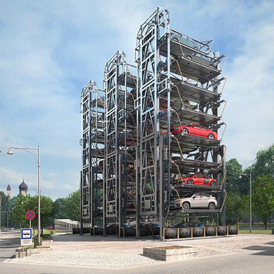 Motor Chain Drive Verticale Rotante Parcheggio ascensore per multipiano Capacità 40 tonnellate