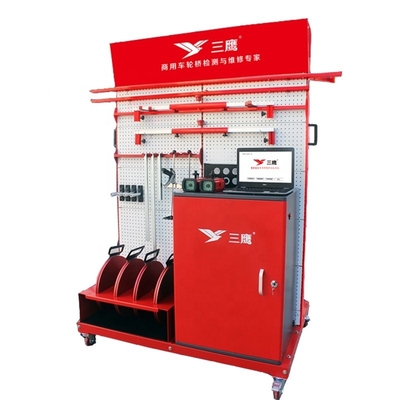 Dell Eagle Eye 3D Truck Wheel Alignment Machine Misurazione completamente elettronica