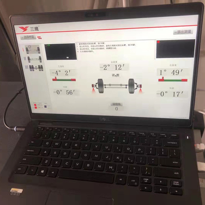Dell Eagle Eye 3D Truck Wheel Alignment Machine Misurazione completamente elettronica
