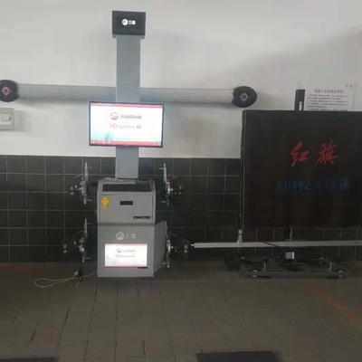 Volume totale 2.5CBM Sistema di taratura ADAS Completamente automatico con apparecchiatura di taratura ADAS omologata CE