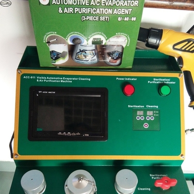 ACC-911 macchina per la pulizia di bobine di evaporatori metallici 220V con tubo di nebbia da 3 m
