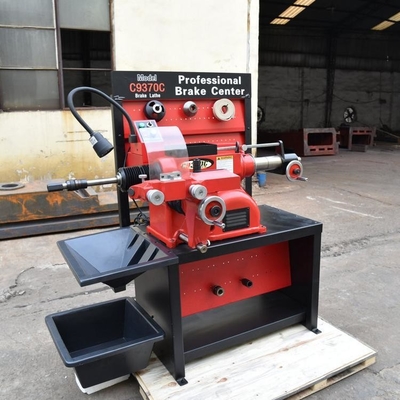 350kg 0,75kw macchina di taglio del tamburo di freno C9370C 3 velocità di mandrino regolabile