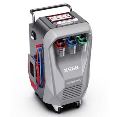 3/8HP Compressore X568 Auto AC Recovery Machine con funzione di scarico e incorporato in stampante