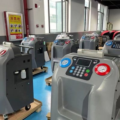 18 kg Capacità del cilindro X580 R1234YF Macchina di ricarica e scarico con stampante