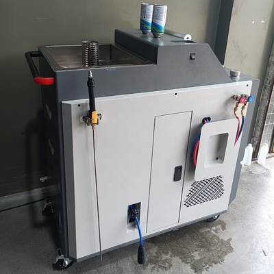 Macchina per il recupero di refrigeranti industriali da 500 ml a cilindro 110 V per la macchina per il riscaldamento dell'aria