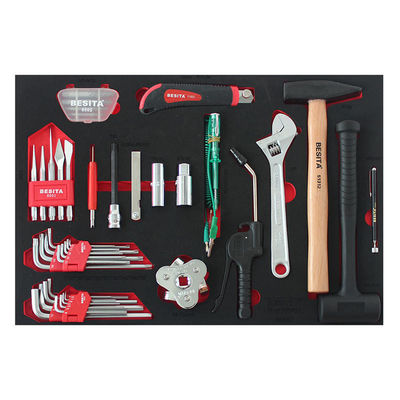 228pcs BESITA Servizio di manutenzione carrello kit utensili antipolvere Per l'uso di manutenzione auto