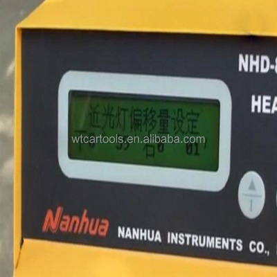 Tester NHD-8101 in acciaio con funzione di allineamento laser Larghezza 59 cm
