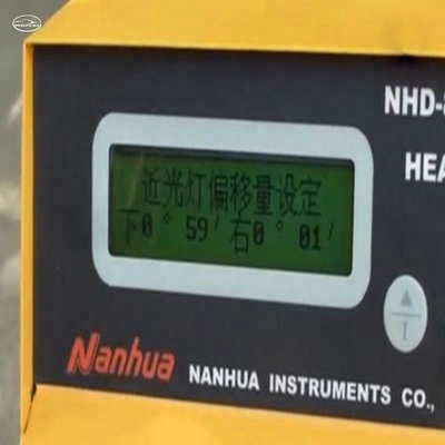 NHD-8000 Tester proiettori per auto Altura centrale 130cm 220v 50hz Per tutte le auto